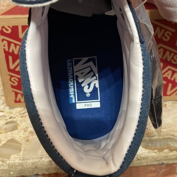 Vans Sk8 Hi Pro navy/stv navy - Picture 5 of 9